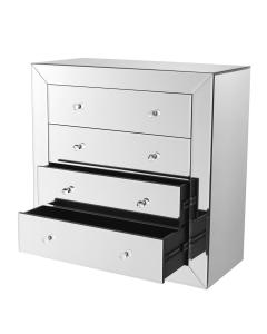 Eichholtz Chest of Drawers Brera - Clear Glass