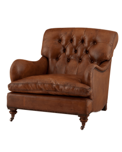 Club Chair Caledonian - Tobacco Leather