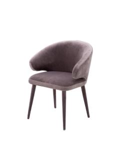 Eichholtz Dining Chair Cardinale in Taupe Velvet
