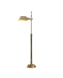 Charlene Floor Lamp in Vintage Brass
