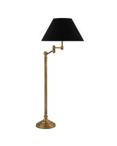 Regis Floor Lamp in Vintage Brass