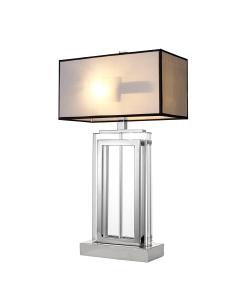 Eichholtz Table Lamp Arlington Crystal Rectangular 
