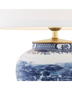 Eichholtz Table Lamp Chinese Blue