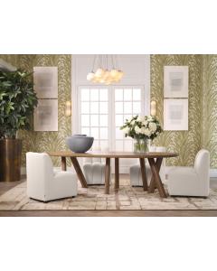 Kelly Dining Chair in Cream Boucle