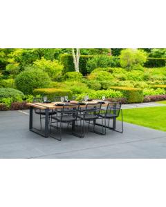 Elba 6 Seat Outdoor Dining Set with Alto 240cm Table