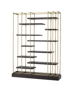 Etagere Ward in Brushed Brass
