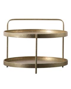 Raleigh Gold Tray Top Coffee Table
