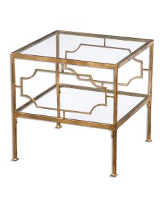  Genell Gold Cube Table