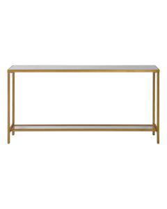  Hayley Gold Console Table