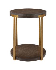  Palisade Round Wood Side Table