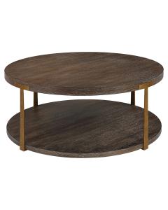  Palisade Round Wood Coffee Table