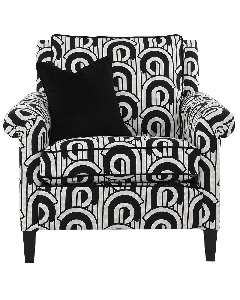 Gabrielle Chair in Solitaire Noir