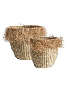 Cornwall Set of 2 Natural Baskets