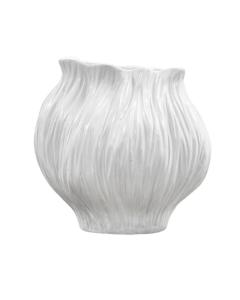 Aubrey Medium White Vase