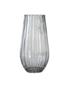 Emma Large Grey Glass Vase