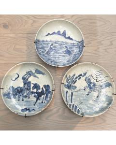 Set 3 Chinese Plates
