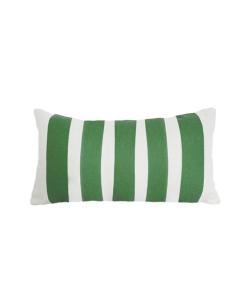 Jade Stripe Rectangle Scatter Cushion
