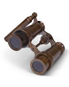 Large Opera Binoculars in Brass