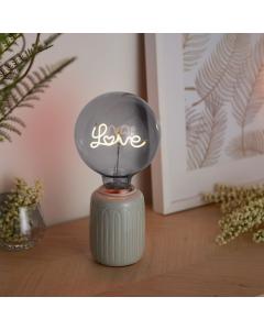 Love LED Filament Bulb Up