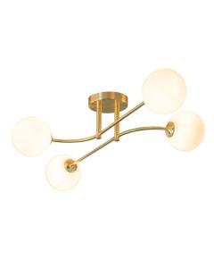 Fawn Ceiling Light with 4 Spheres