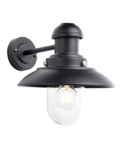 Falmouth Small Outdoor Wall Light Black
