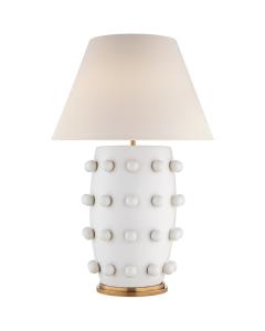 Linden Table Lamp Large | Plaster White