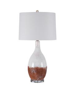  Durango Rust White Table Lamp