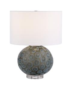  Agate Slice Charcoal Table Lamp