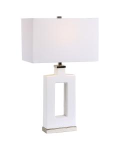  Entry Modern White Table Lamp