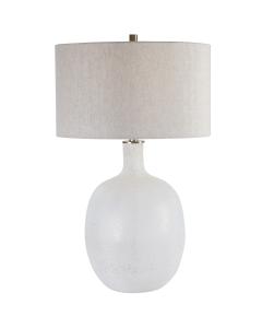  Whiteout Mottled Glass Table Lamp