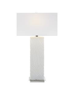  Pillar White Marble Table Lamp