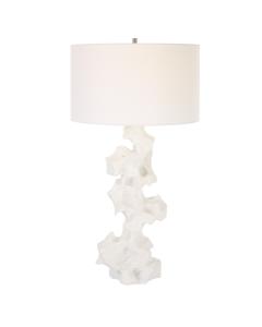  Remnant White Marble Table Lamp