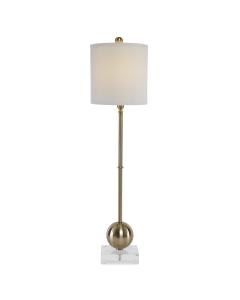  Laton Brass Buffet Lamp