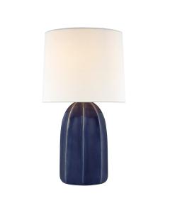 Melanie Large Table Lamp | Frosted Medium Blue