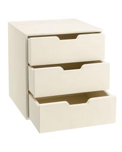 Insert 4 Open Drawers in White
