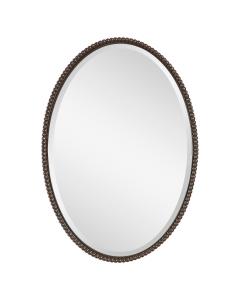  Sherise Bronze Oval Mirror