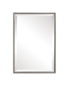  Sherise Brushed Nickel Mirror