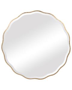  Aneta Gold Round Mirror