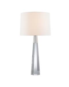 Olsen Table Lamp | Crystal & Polished Nickel