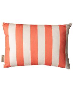 Burnt Orange Stripe Rectangle Scatter Cushion