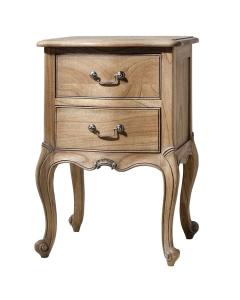 Pavilion Chic Bedside Table Chic in Weathered Wood