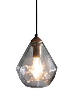Pendant Light Orcus in Glass Geometric