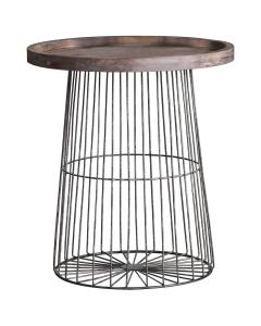 Pavilion Chic Side Table Menzies Industrial Timber
