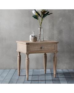Pavilion Chic Side Table Cotswold with Drawer