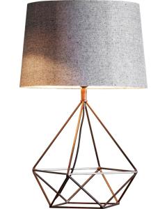Table Lamp Orcus Geometric Metal Frame