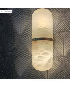 Melange Pill Form Wall Light | Polished Nickel