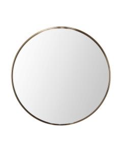 Padria Round Mirror - 40 Brass