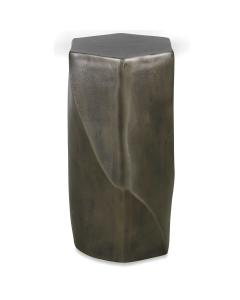 Cathenna Accent Table - Antiqued Nickel
