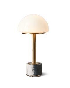 Mushroom Mini Lamp - Panda Marble