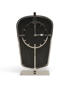 Art Deco Silver Desk Clock
